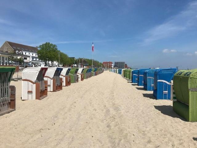 Landjaegerhaus Am Suedstrand - Wohnung 1 + 3 Wyk auf Föhr المظهر الخارجي الصورة